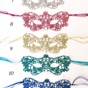 Women lace Mask l masquerade mask women l Royal Blue l Silver l Party Mask