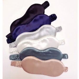 Luxury Silk Eye Mask MULBERRY SILK 22mm bridesmaid gift Silk gifting Silk eye mask pure silk eye mask