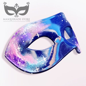 Masquerade Mask Women Celestial Costume Starry night Venetian Mask