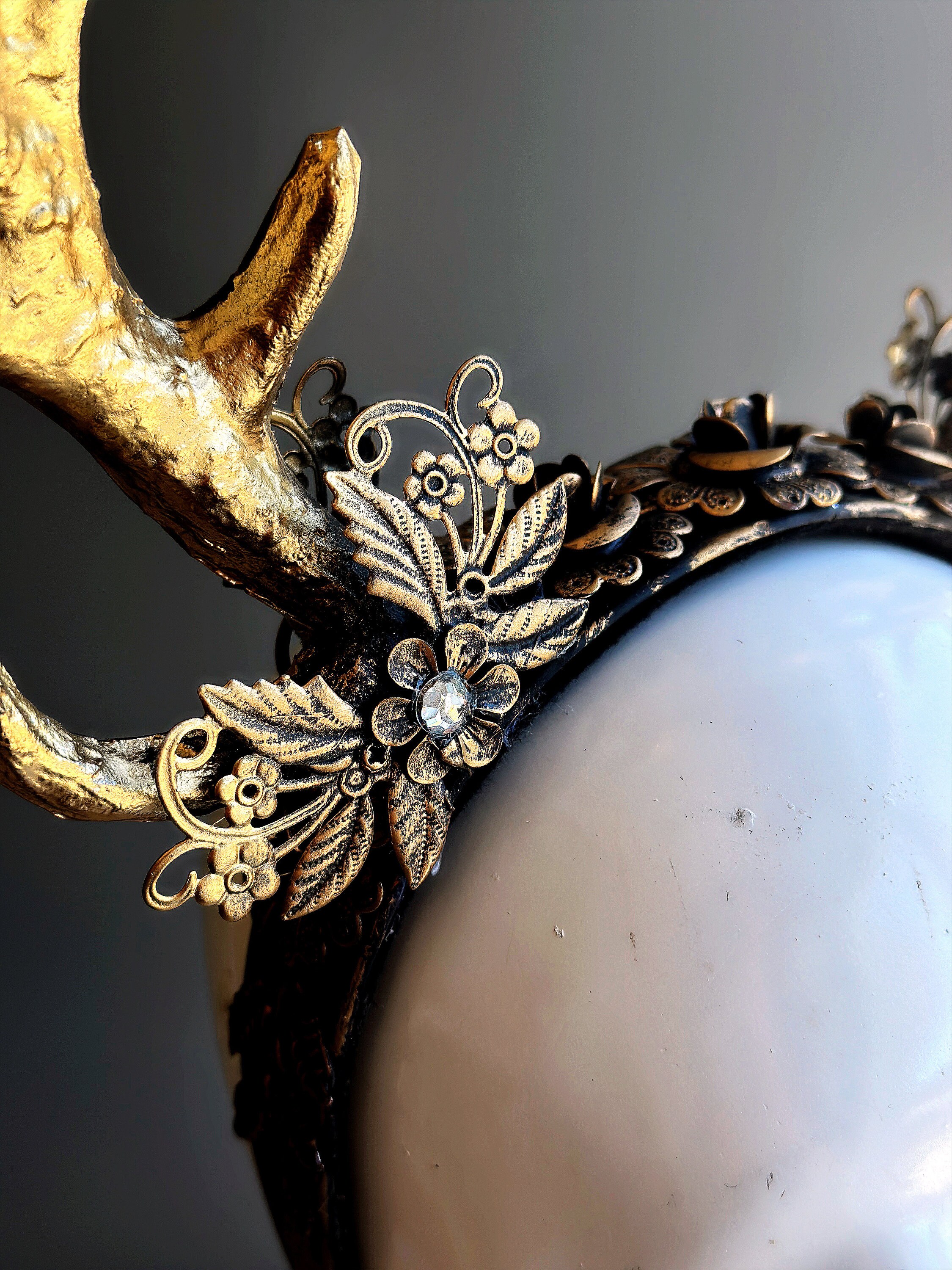 ? Awesome Antler Reindeer Whimsical Headband Headdress ? Reindeer Headband Craft For Kids - YouTube main image 2