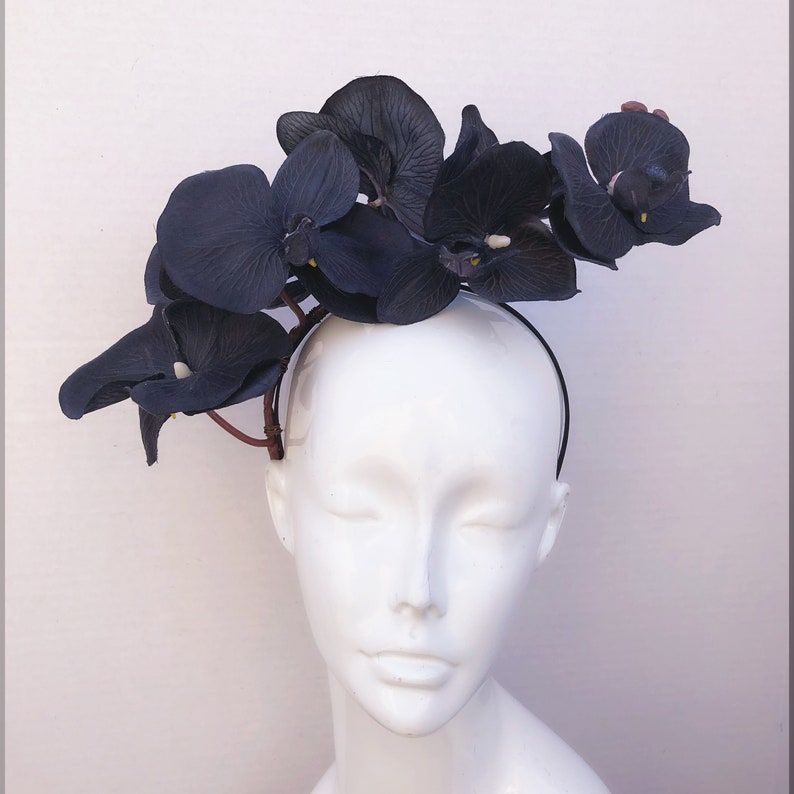 Lilac Flower Headband, Fascinator Hat, Women Hat Women Tea Party Hat image 8