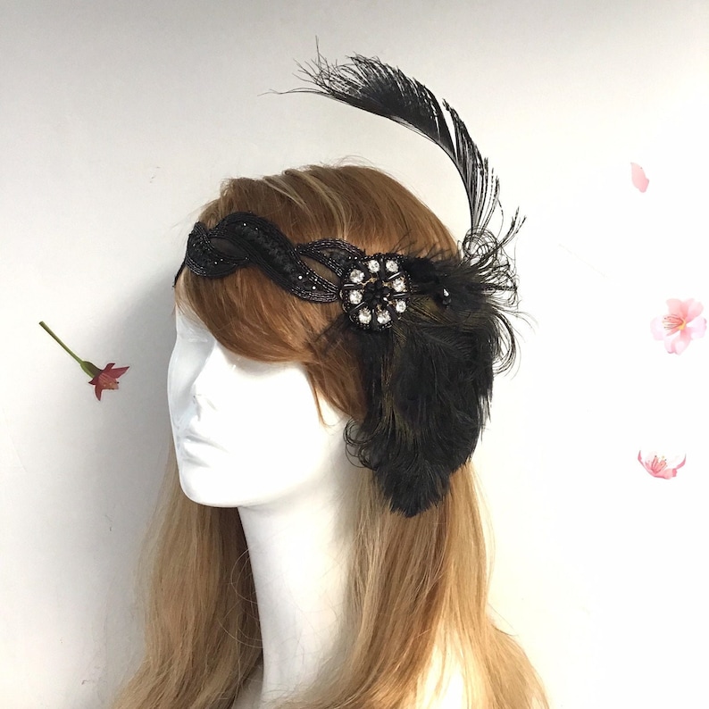 20s flapper headpiece