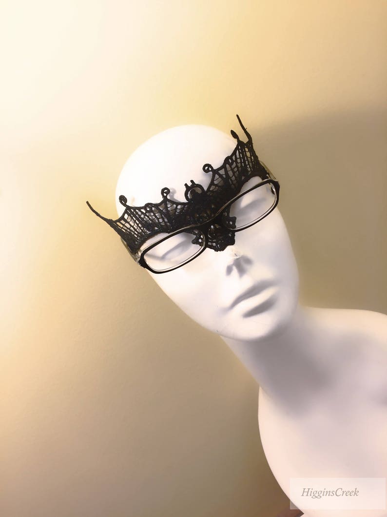 Masks for Eyeglasses Masquerade Mask for Eye Glass Wearers Etsy