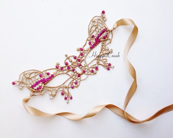 Butterfly Mask for Adults and Children, Butterfly Masquerade Mask Lace venetian Masks in 24hrs