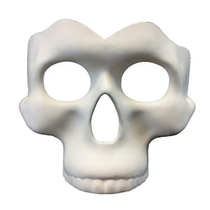 DIY MASKS Skull masks, Do it yourself projects, blank skull masks ready to customize, evil blank skull masks, customize it!