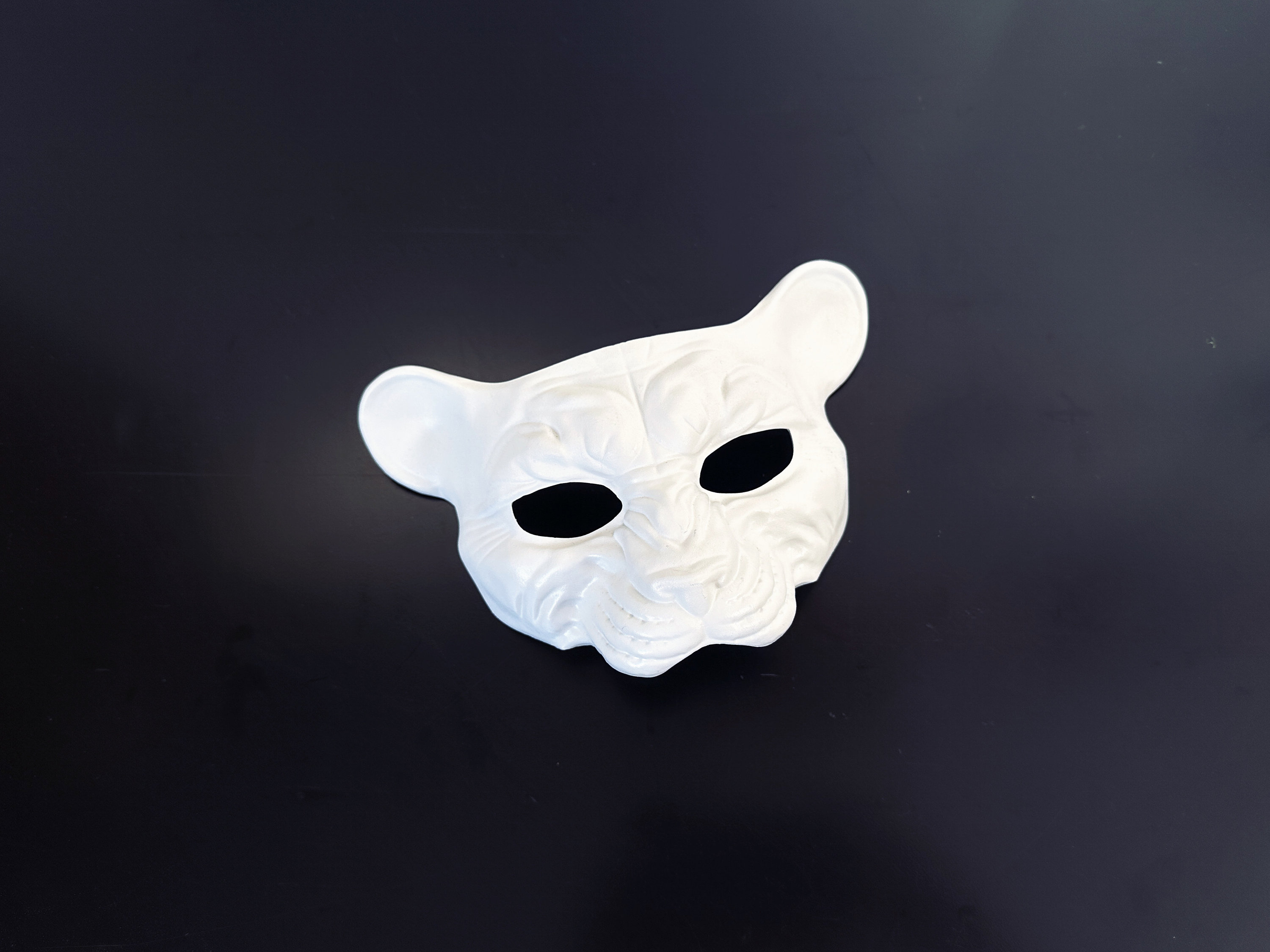 1 pcs empty masquerade mask Unique Creative Universal Blank Therian Mask