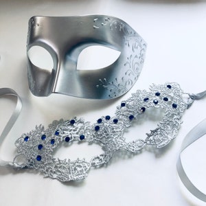 Silver Mask Masquerade Masks for Women Masked Ball Party Mask Masquerade Mask