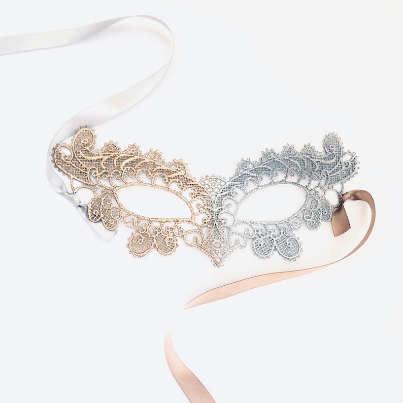 Lavender purple women lace mask whimsical masquerade design Etsy