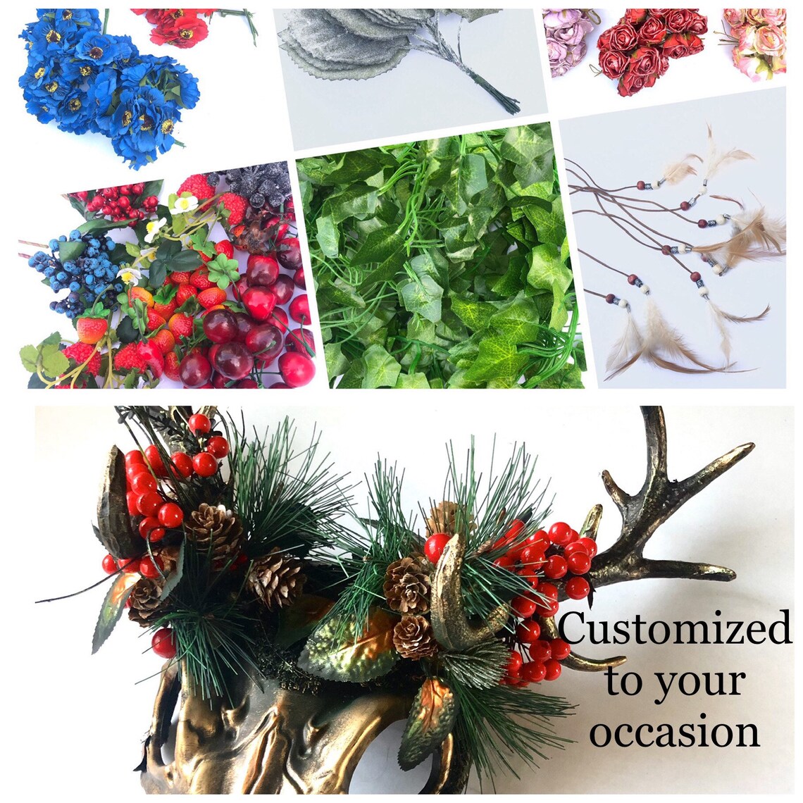 Ram Horn Priestess Headdress Pagan Ritual Forest Woodland | Etsy