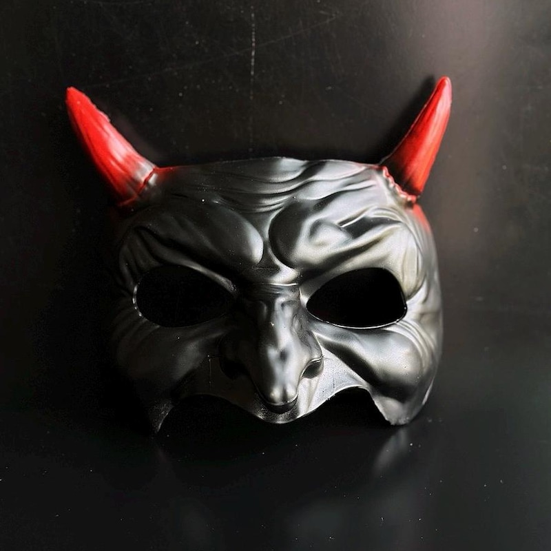 Devil Mask - Etsy