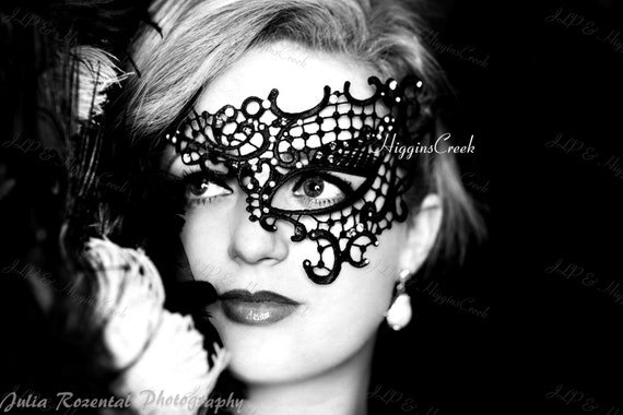 Set 20 Maschere In Pizzo Veneziane Per Donna - Con Nastro Nero, Per Feste, Carnevale, Balli