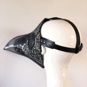 Maska Plague Doctor - Maska COSPLAY - Maska Steampunk - Strój Plague Doctor - Kapelusz Plague Doctor - Maska Plague - Halloween - Bal maskowy zdjęcie 3