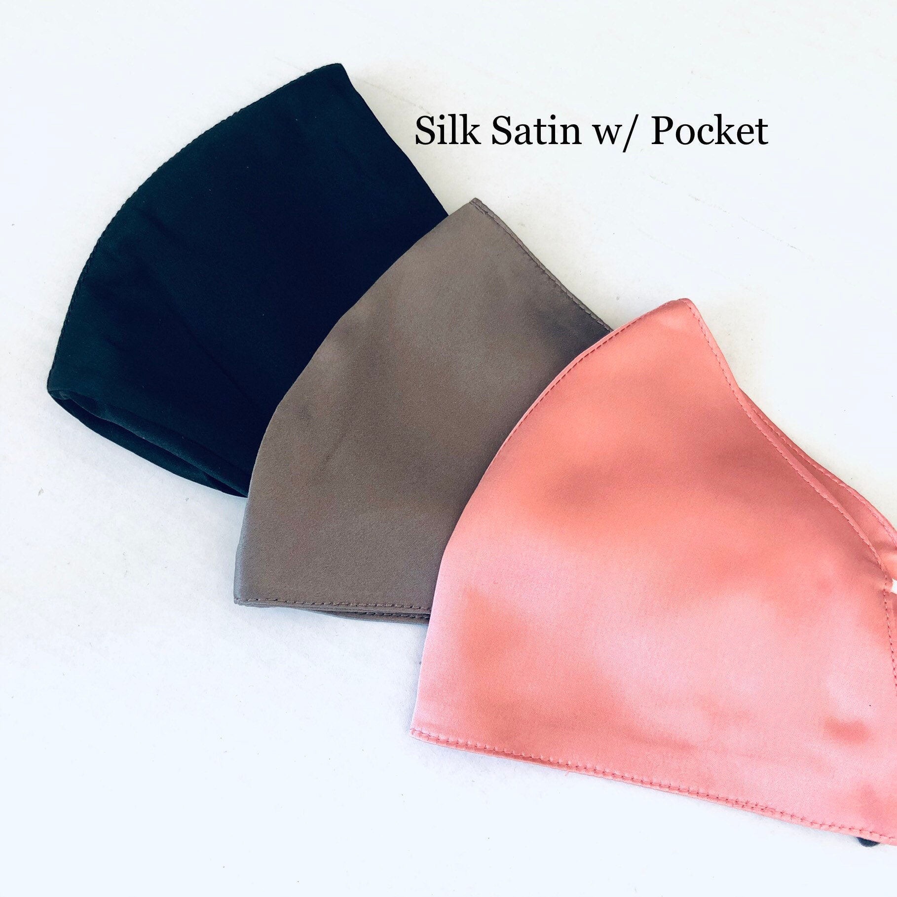 LUXURY SATIN mask RED silk mask women luxury Mask skin tone Etsy