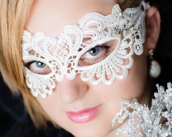 Black Lace Mask, Embroidery Lace Mask, Halloween Mask, Masquerade Masks opera