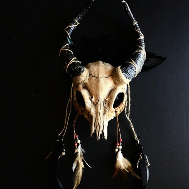 Viking Ritual Masks Wiccan Crown Antlers - Etsy