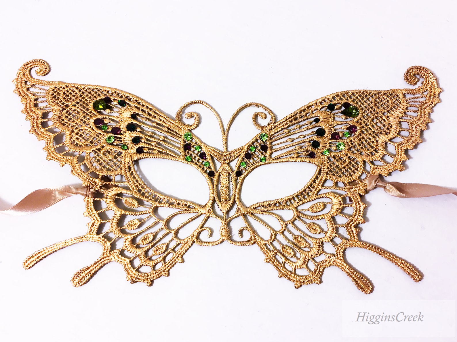 Toddler Gold Butterfly Lace Masquerade Mask for Childrens Party - Etsy