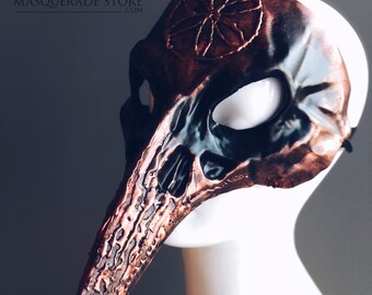 Masque Crâne D'oiseau Halloween – Réaliste En PU – Confortable Et Respirant – Pour Mascarade, Cosplay, Fête Effrayante - 5