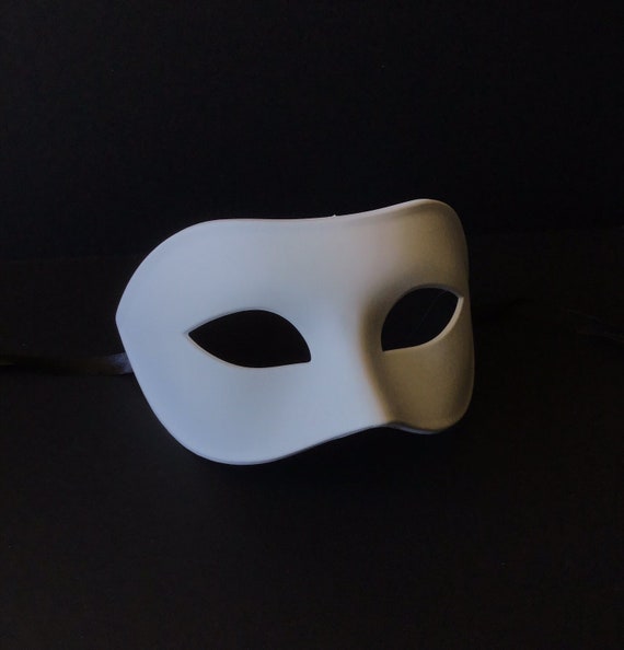 DIY Masquerade Masks - White DIY Mask Blank Mask Base - Bulk Masquerade Masks White Masquerade Mask Men Women Children - White Blank Mask