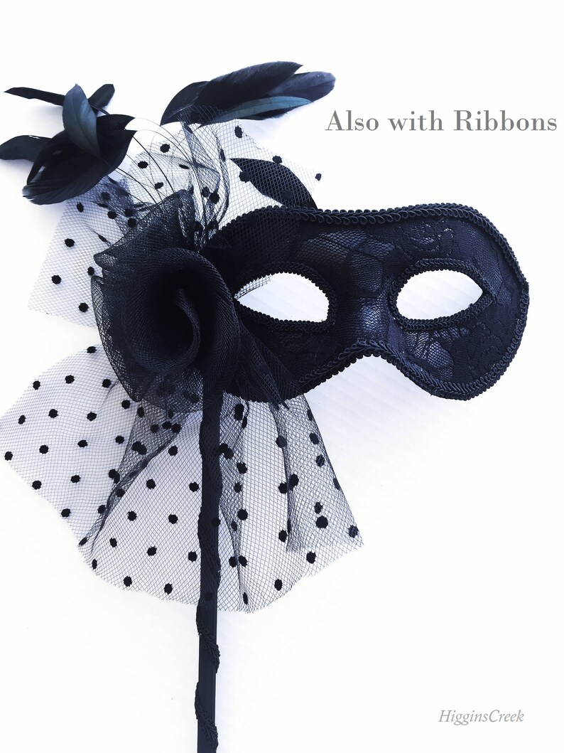 Black Women Masquerade Mask Prom Wedding Party Masks With Etsy