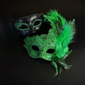 Máscaras de cara completa de Venecia máscara de carnaval de Venecia ligera  cara completa hermosa para sesiones de fotos ANGGREK Otros