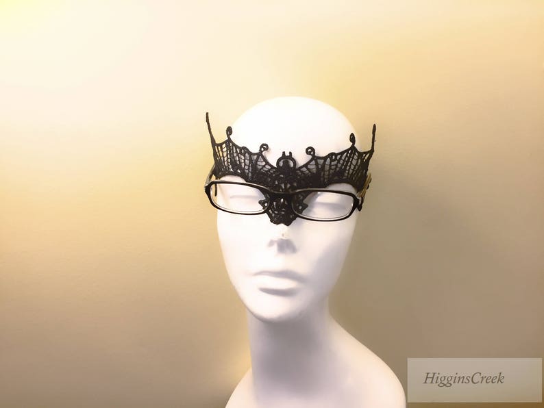 Masks for eyeglasses Masquerade Mask for eye glass wearers Etsy