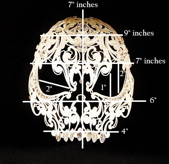 Skull Masquerade Mask Men Red Skull Mask Halloween Mens Etsy