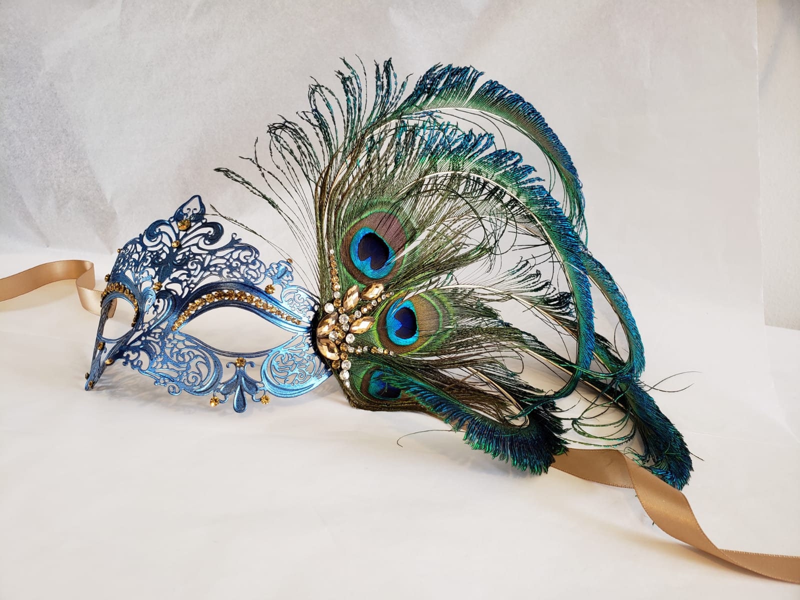 New Luxurious Feather Venetian Masquerade Halloween Party Ball Costume Masks 