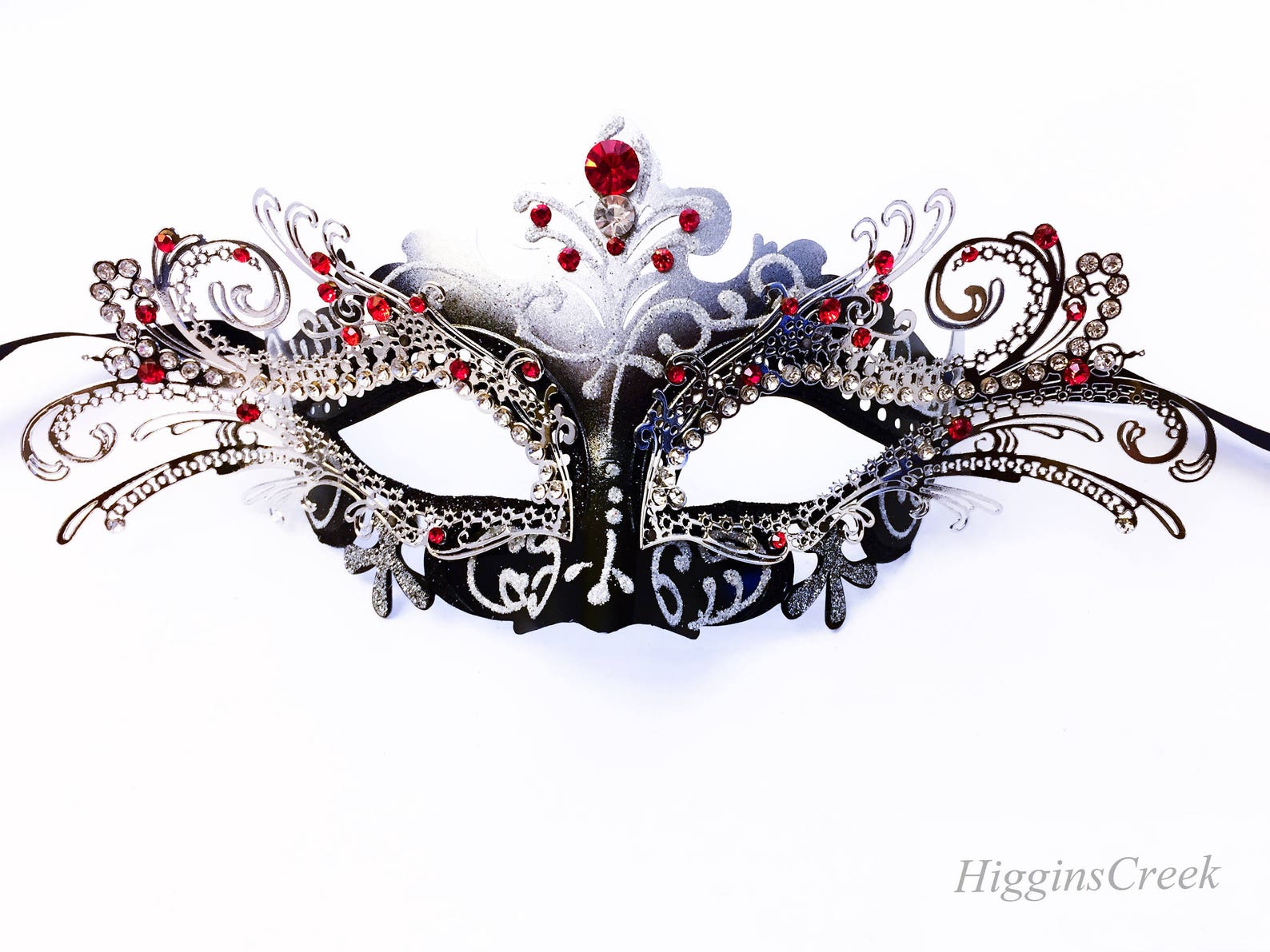 Red Masquerade Mask Red Luxury Womens Masquerade Mask Red Etsy