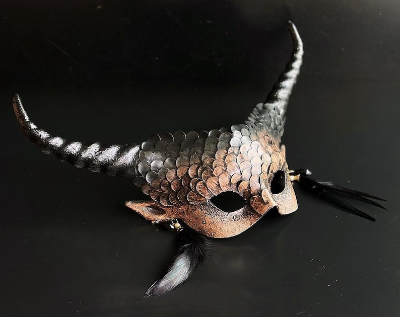 Bench Scale Mask Horned Scale Mask & Plague Doctor Mask – Gothic Couples Set - Etsy