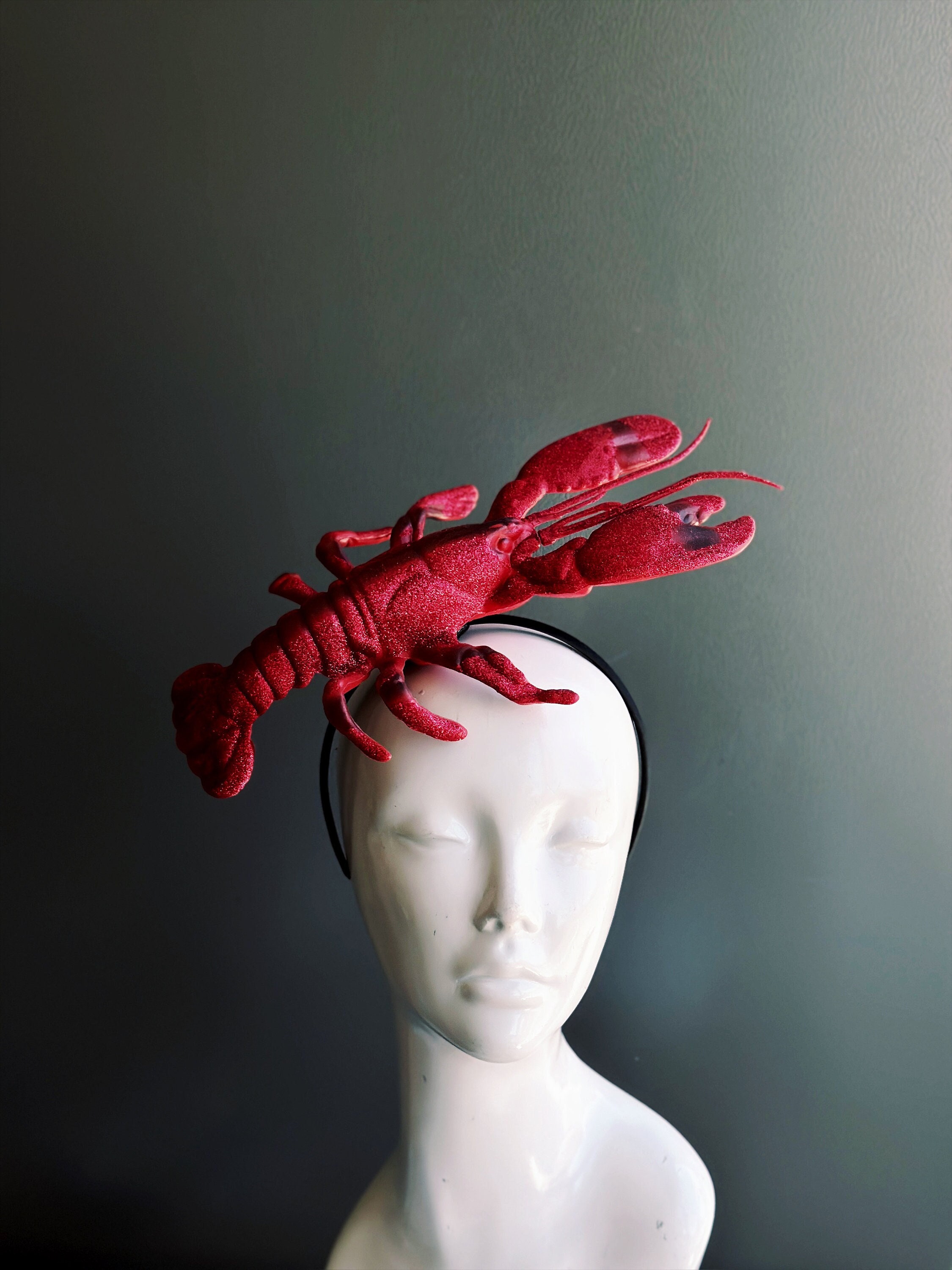 SHRIMPS ANTONIA HEADBAND RED カチューシャ Burgundy Velvet Classic Headband – By Bella Boutique