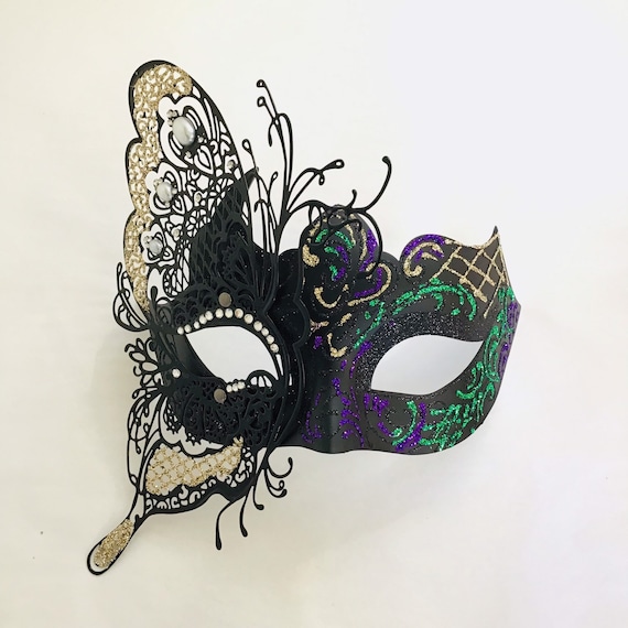 Women Butterfly Mask Masquerade Ball Mask Mardi Gras Masks | Etsy