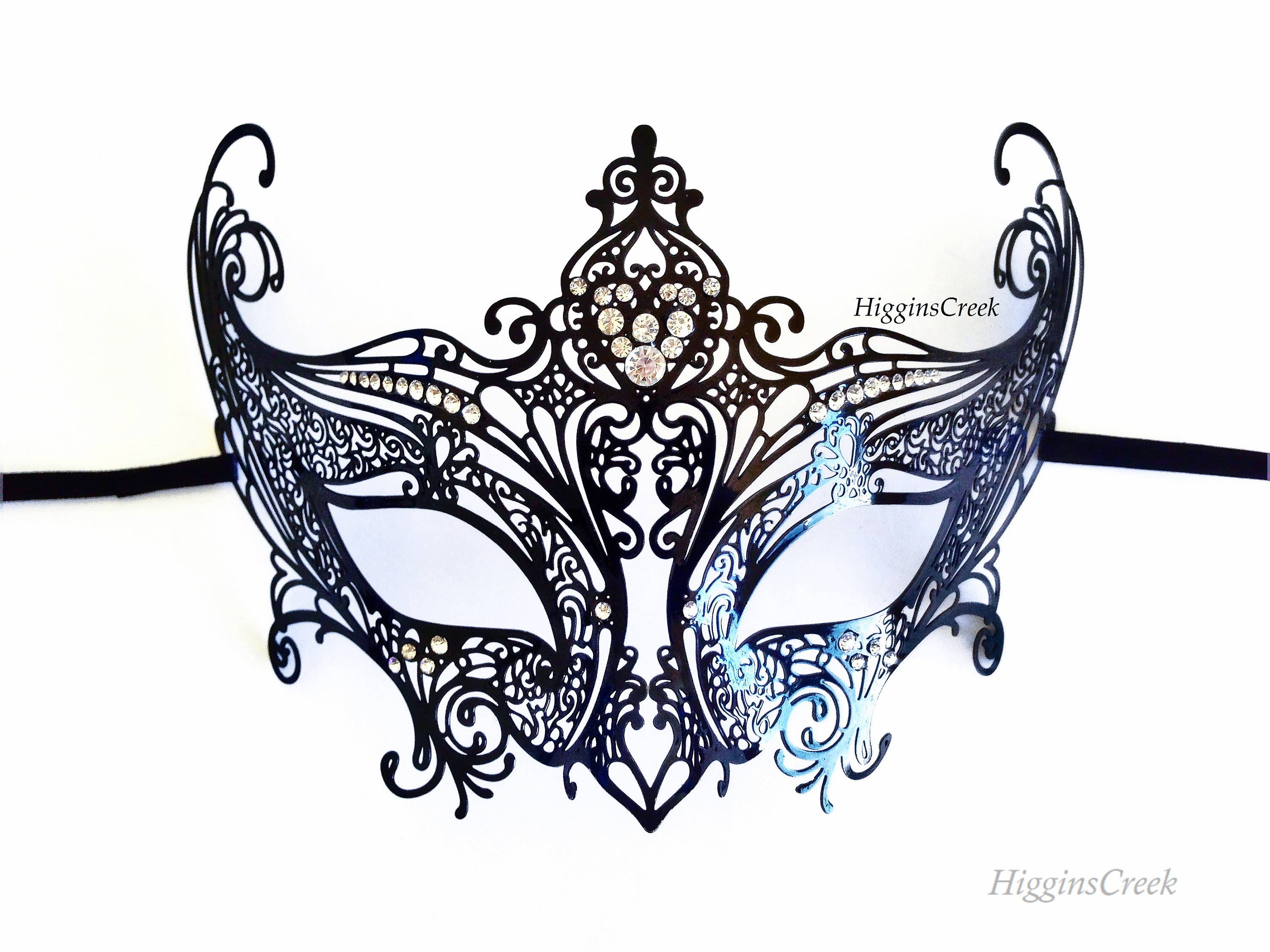Silver Masquerade Mask Popular Gossip Girl Mask Serena Etsy