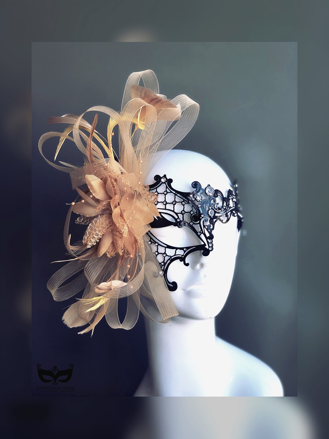 Popularity Masquerade Popular Black Feathers Masquerade Mask for Women - Etsy