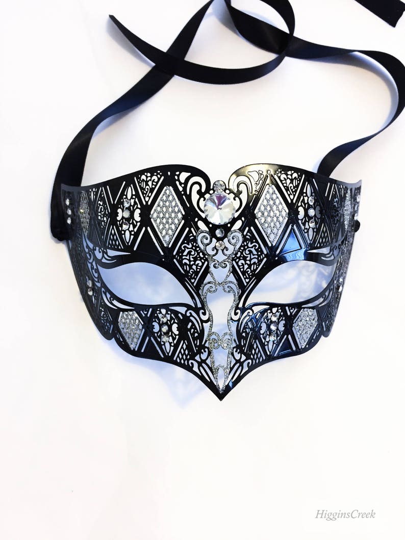 Black Couples Masquerade Mask Set His and Hers Masks Etsy UK