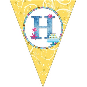 Frozen Fever Happy Birthday Party Banner INSTANT Digital Download image 5