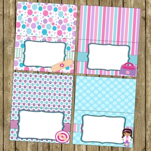 Doc McStuffins Party Labels INSTANT DOWNLOAD