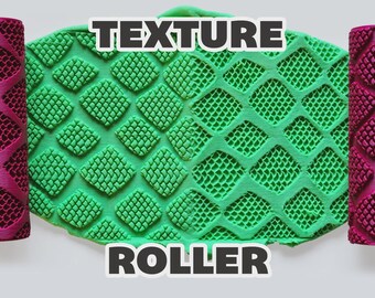Texture Rollers | Scale Diamond Lattice