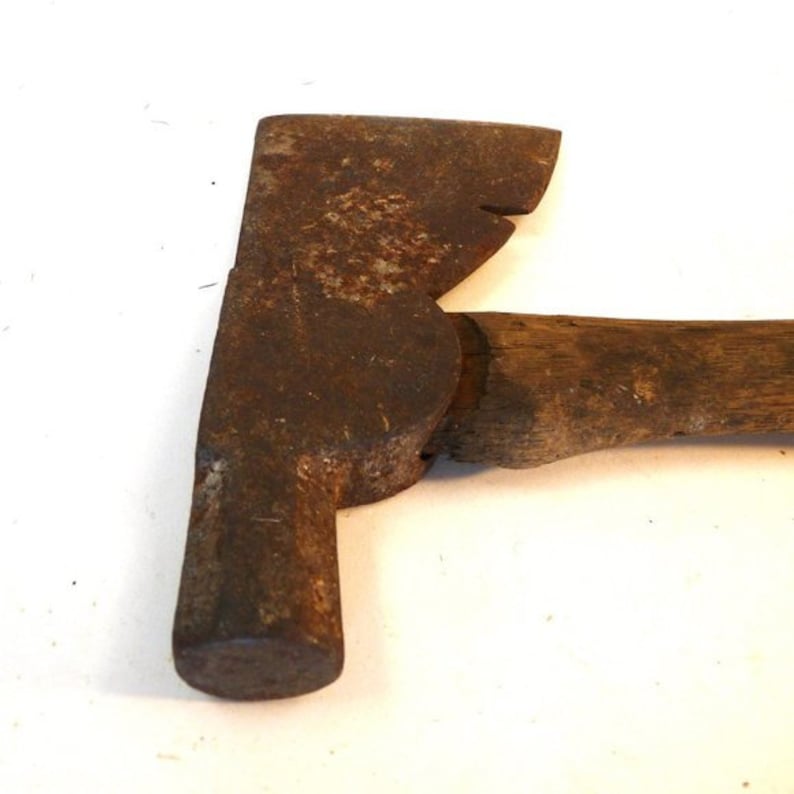 Antique Axe Shingle Roofing Hatchet Hammer Tool Home Decor Carpenter Etsy