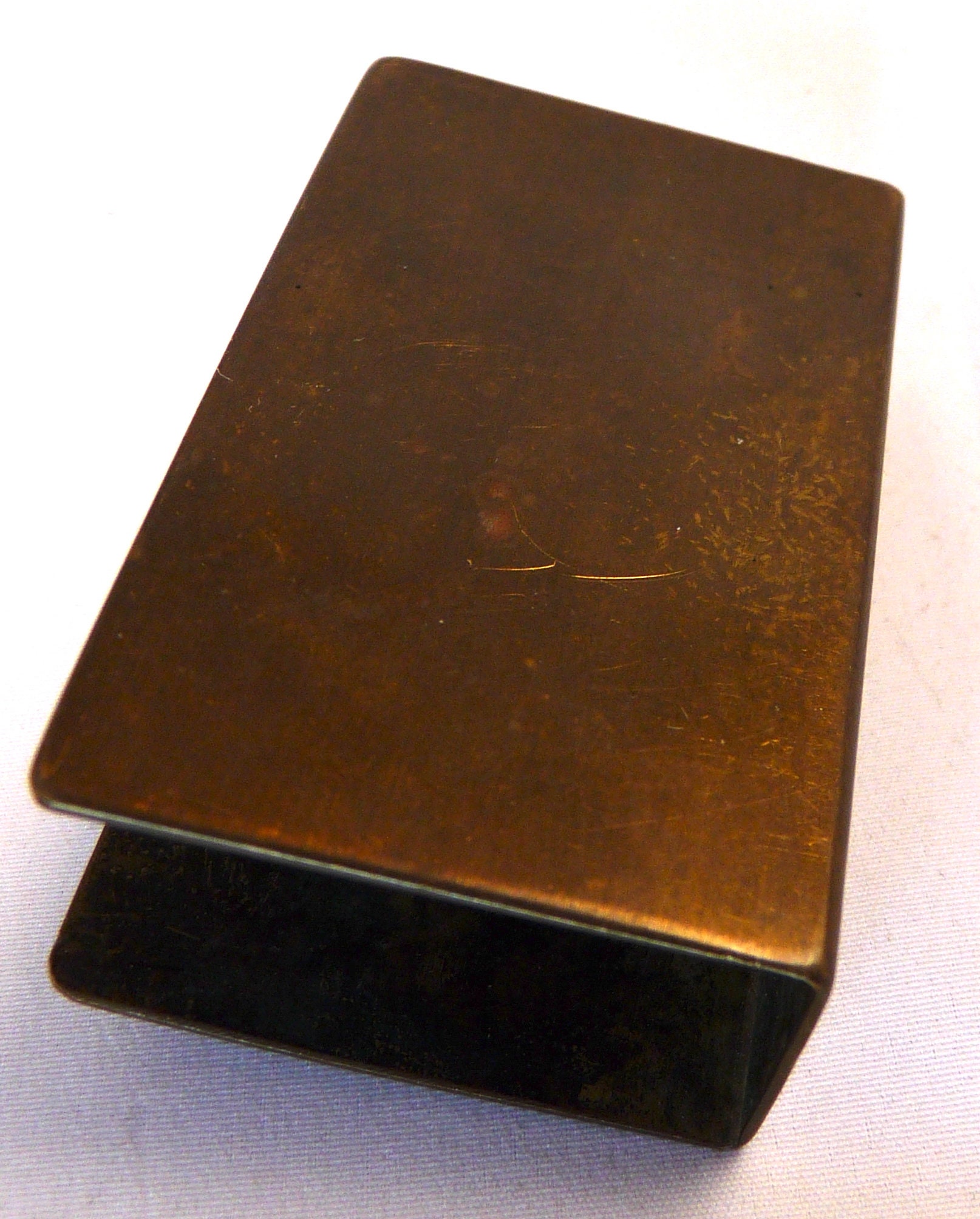 Vintage Brass Trench Art Match Box Holder DWM Paribellum Luger - Etsy
