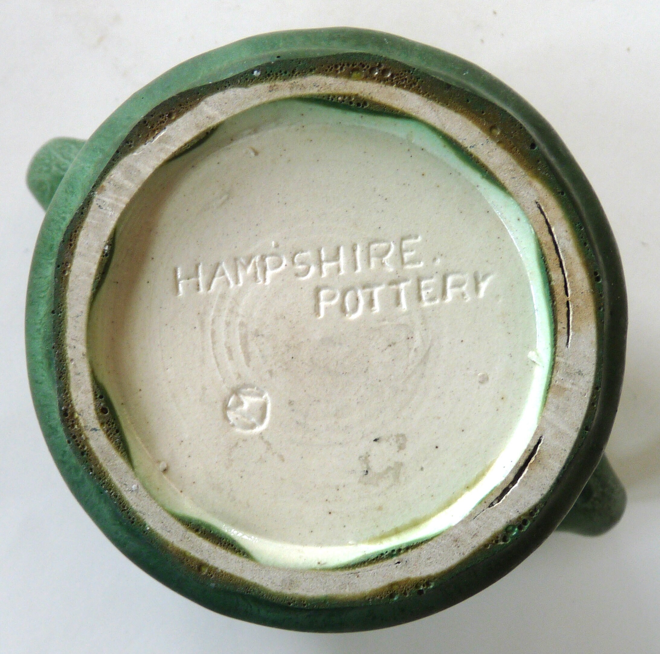 Hampshire Pottery Matte Green Urn Vase Arts Crafts Antique Keene NH Etsy