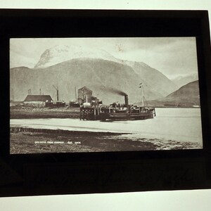 Syeamship Magic Lantern glass slide Soule Photograph antique Victorian