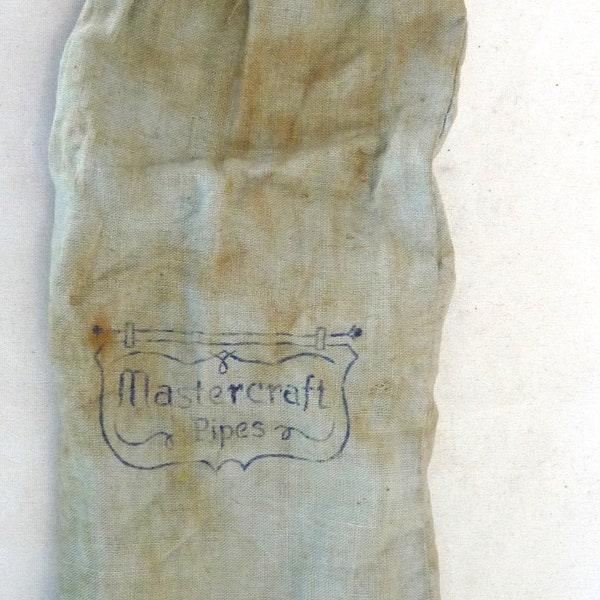 Antique advertising Mastercraft Pipes protection bag