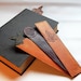 see more listings in the leather bookmarks section