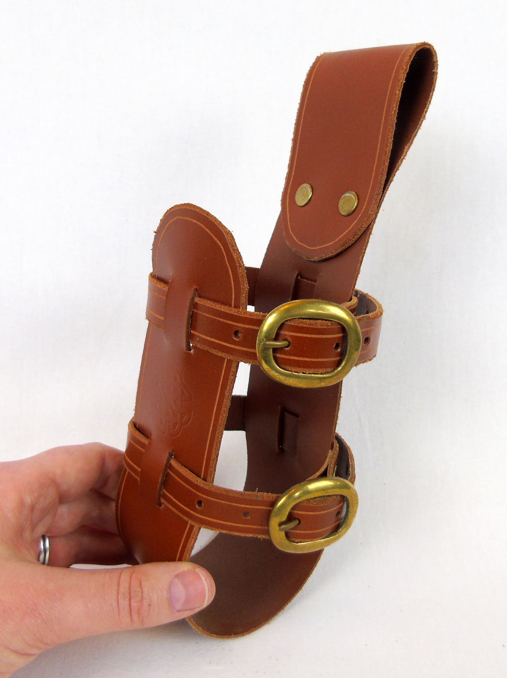 Leather Bottle Holder Drinks Caddy Belt Holster Hikers - Etsy UK