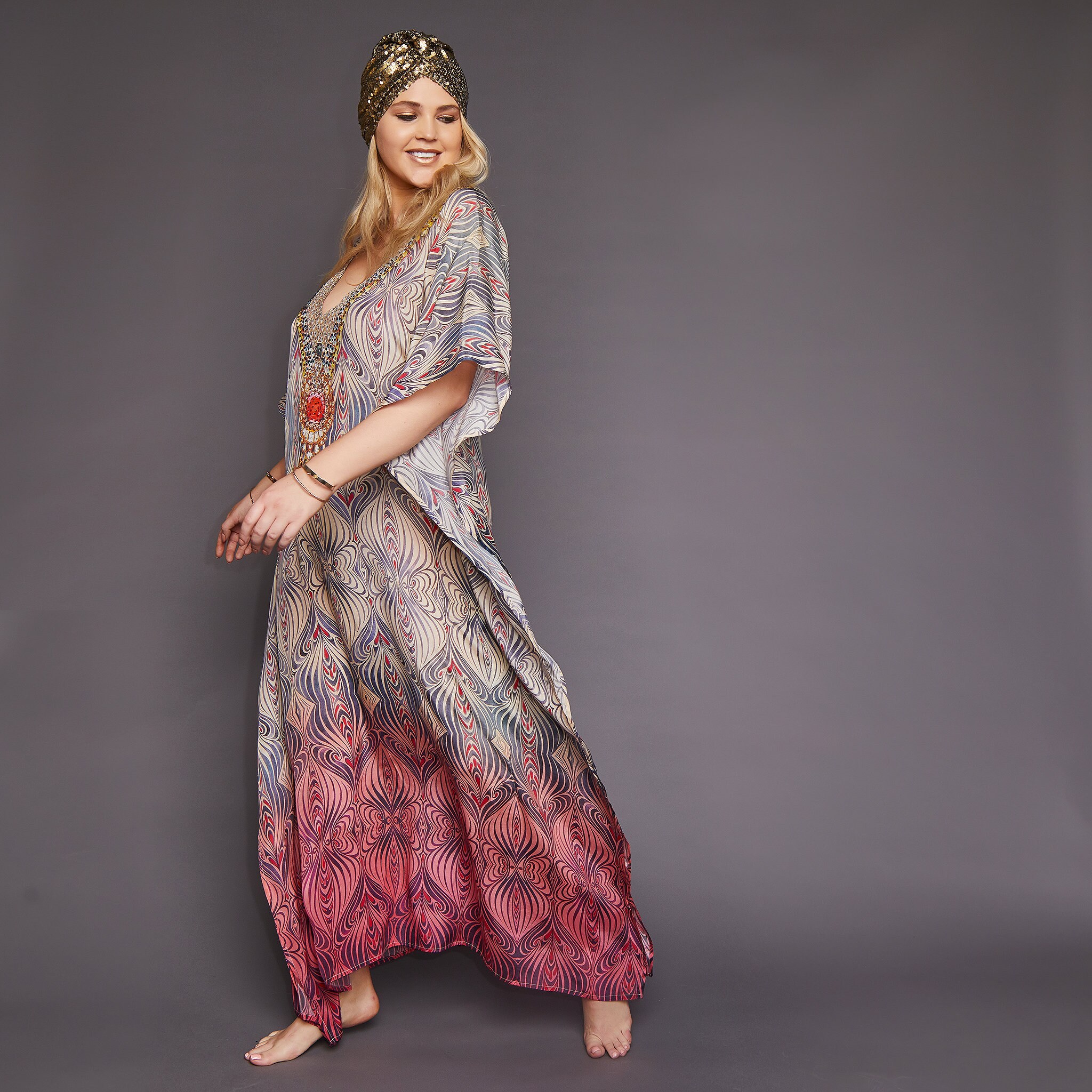 Martina Ombré Maxi Kaftan
