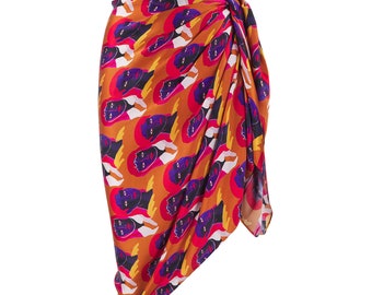 Let's Face It -Mulberry Silk Unisex Pareo Sarong