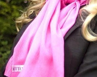 Pink Pashmina Shawl Scarf