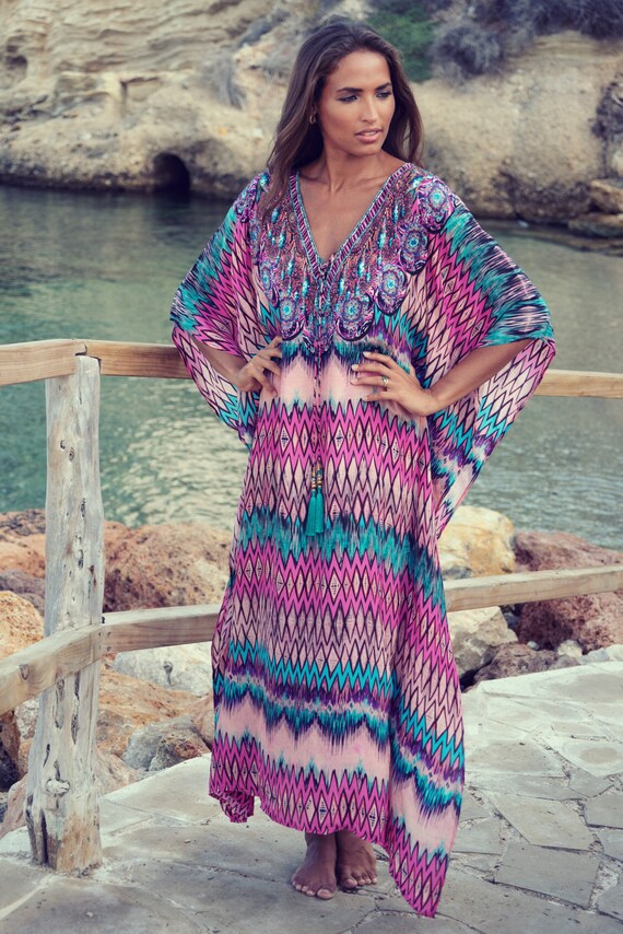 kaftan beachwear uk