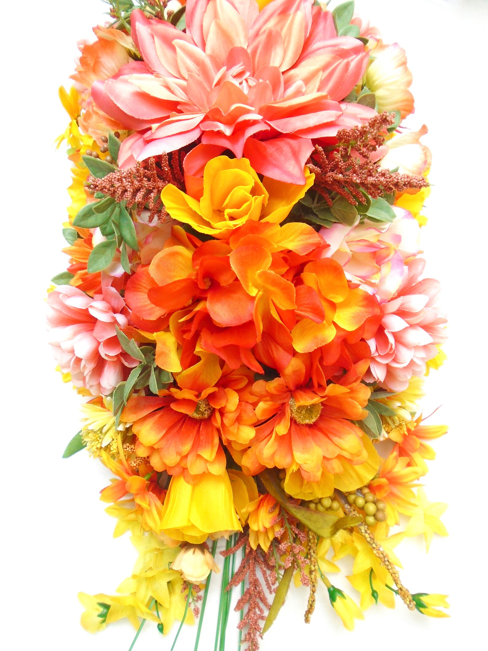 Floral Centerpiece Dining Table Centerpiece Summer Etsy