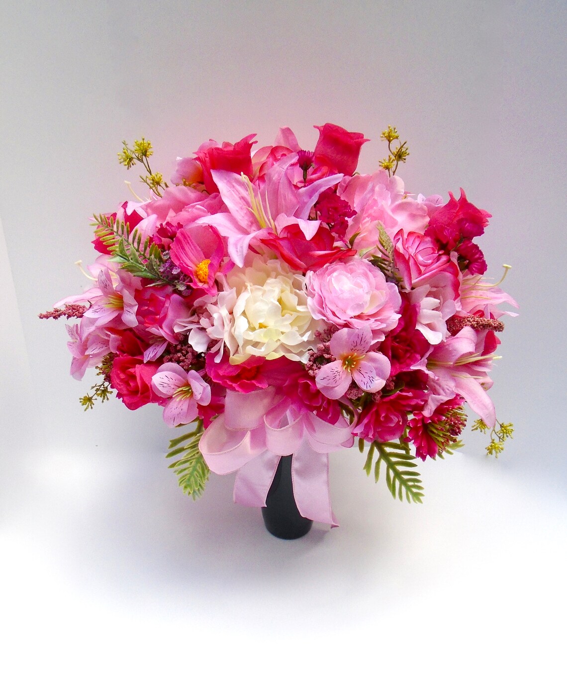 Summer Cemetery Arrangement Cemetery Cone Graveside Flowers Etsy